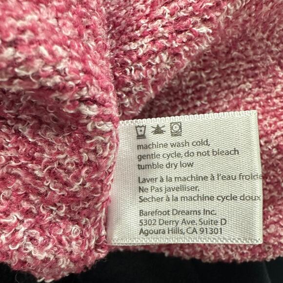 Barefoot Dreams Bamboo Chic Lite Calypso Open Front Cardigan Sweater S/M - Picture 8 of 9